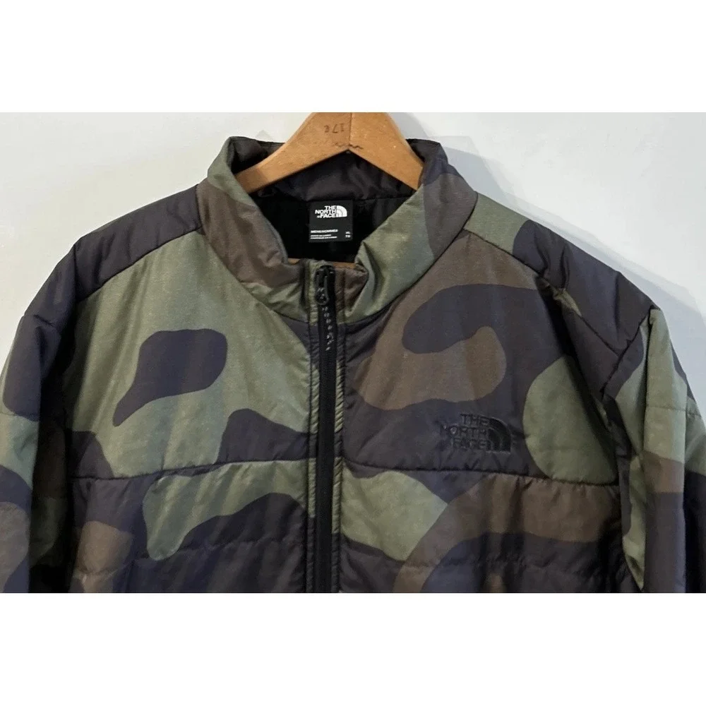 Mens The North Face Bombay Camo Jacket Sz XL Insulated EC